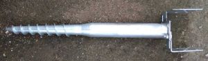 Zemní vrut s nastavitelným účkem 80 - 160mm, celková délka 685mm