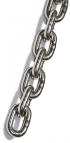 Řetěz pozinkovaný 3mm, krátký článek, DIN 766 - prodej po metru 